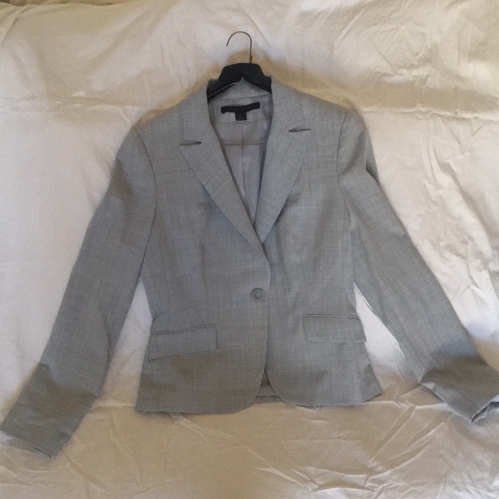 Grey Express blazer jacket size 6